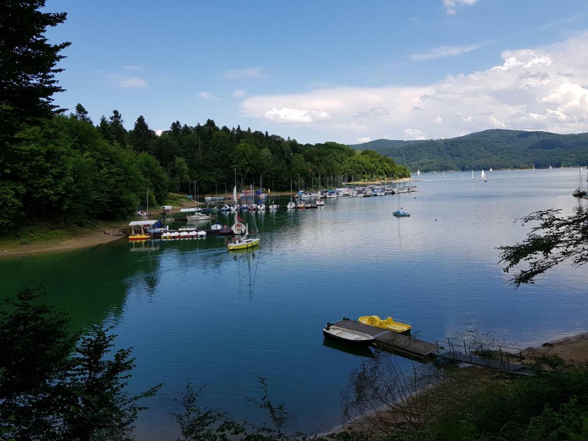 Caloroczne Domki Nad Zatoka Polańczyk Buitenkant foto