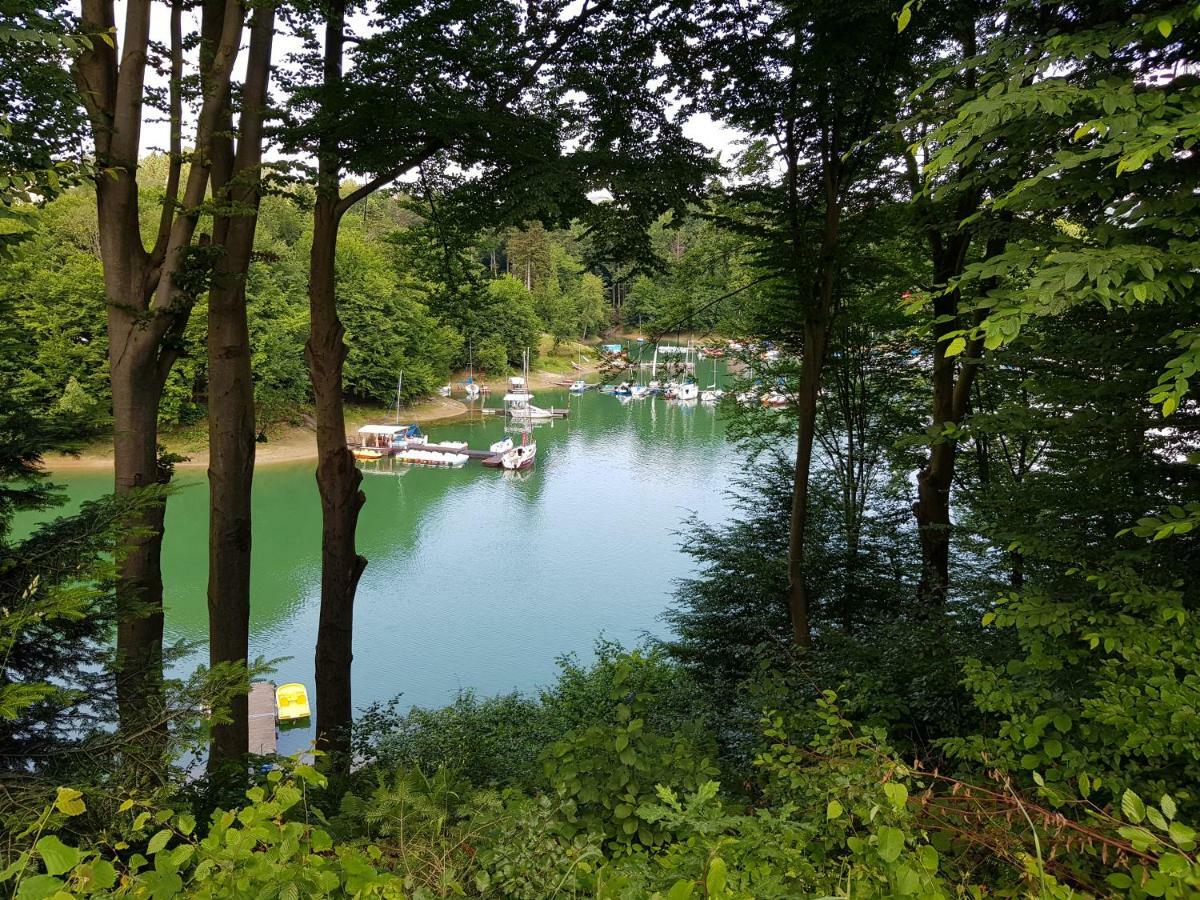 Caloroczne Domki Nad Zatoka Polańczyk Buitenkant foto